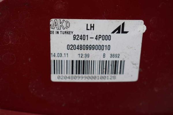 FEU ARRIERE GAUCHE HYUNDAI - Vue 3